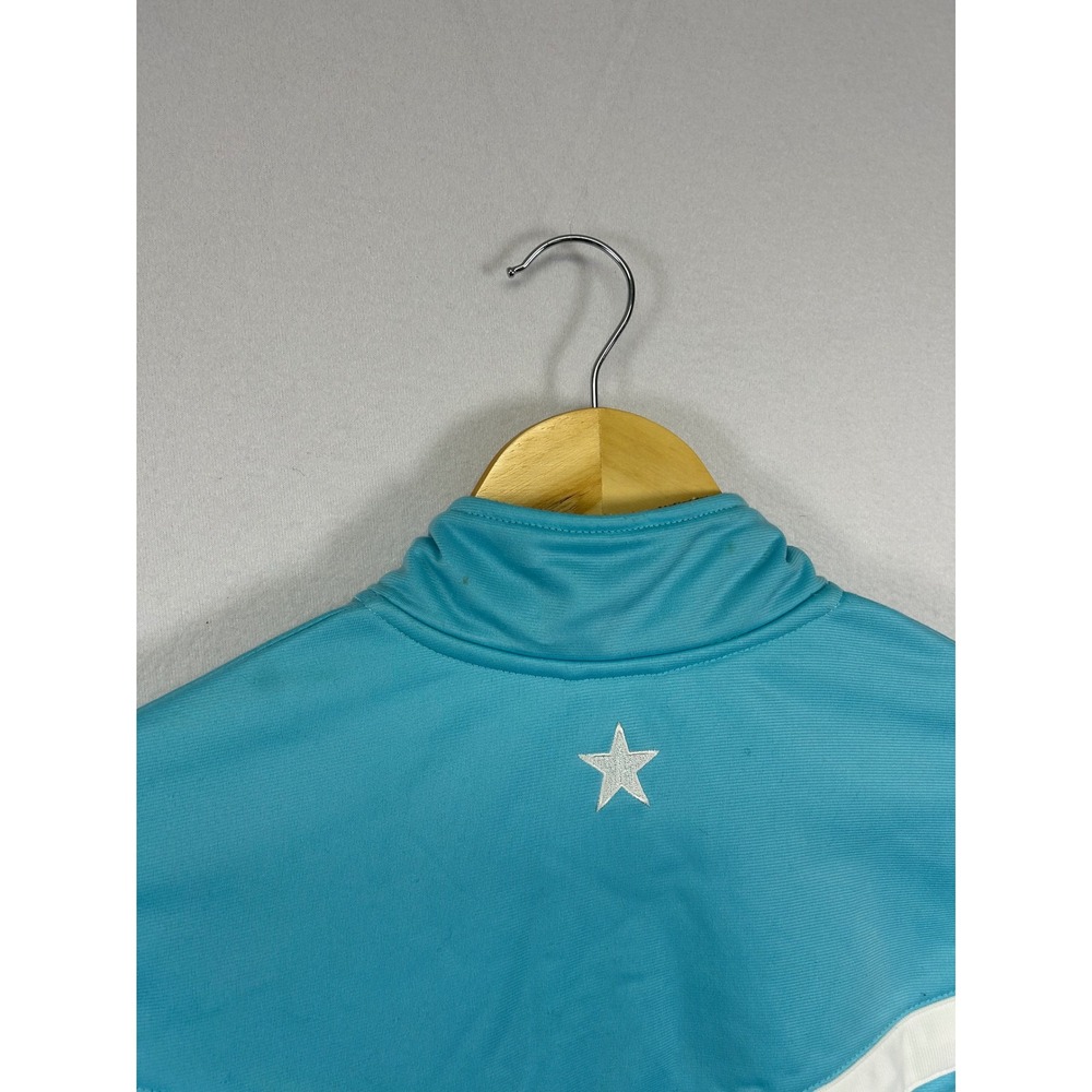 Athletic Brooks Womens Medium Blue Full Zip Equilibrium Track Jacket Star Logo - Picture 5 of 10